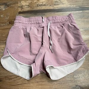 Lululemon pink shorts